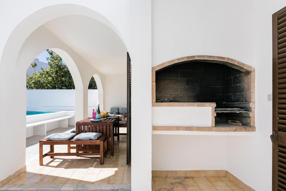 Beachfront Villa With Private Pool In Manta Rota Vila Nova de Cacela Exterior foto